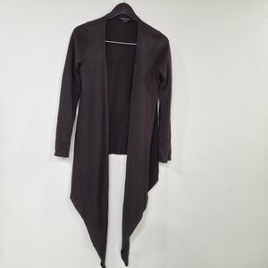 Athleta Women's Dark Brown Drape Cardigan